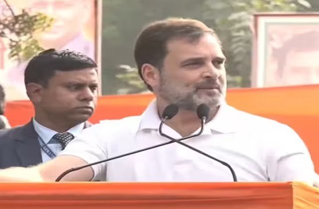 Rahul Gandhi: 'जब संसद में घुसे थे लड़के, बीजेपी सांसदों की हवा निकल गई', जंतर-मंतर पर बोले राहुल गांधी