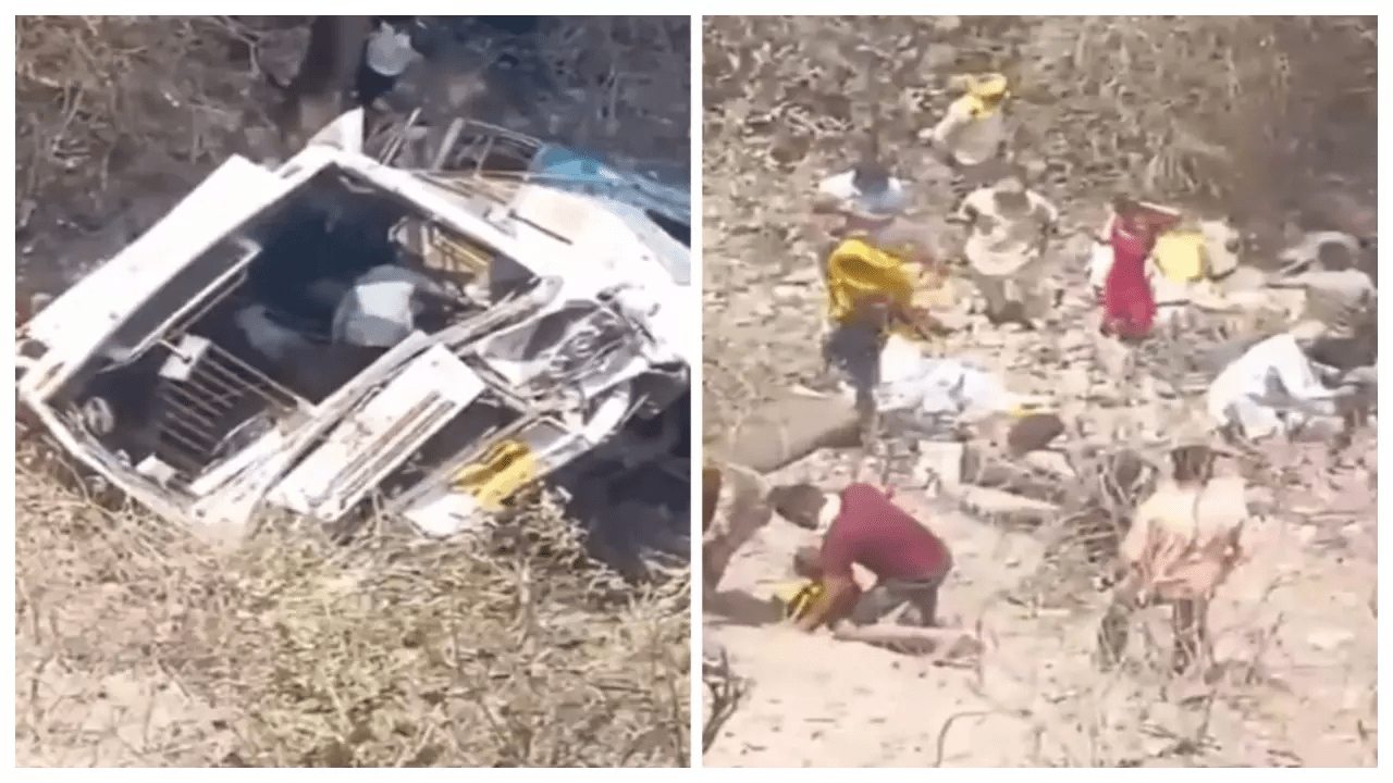 Jammu Kashmir News : दर्दनाक हादसा ,श्रद्धालुओं से भरी बस 150 फीट गहरी खाई में गिरी, 21 की मौत, 40 घायल, रेस्क्यू ऑपरेशन जारी