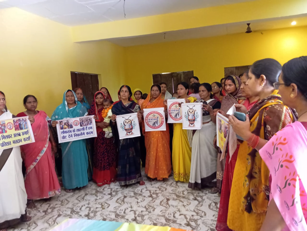 Barabanki News : 74 केन्द्रों पर आयोजित सास बहू सम्मेलन में मतदान का दिलाया गया संकल्प