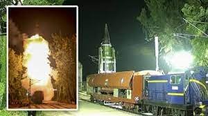 नवरात्रि में सेना को शक्ति, ट्रेन से अग्नि प्राइम मिसाइल का सफल टेस्ट | Agni Prime Missile Rail Mobile Launcher Intermediate Range Ballistic Missile dskc